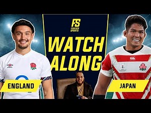 ENGLAND VS JAPAN LIVE | Japan vs England | Live Commentary & Watchalong