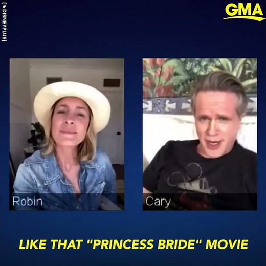 Robin Wright and Cary Elwes announce that ‘Princess Bride’ is coming to Disney+ l GMA Digital
