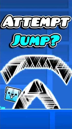 What Was Your Biggest Attempt Jump? #geometrydash