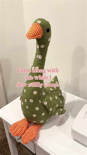 I’m so excited to make my next silly goose. 🪿💚 Seriously, if you’re looking for the next adorable project, you have to try a goose sewing pattern.@woollypetals #sewingtiktok #porchgoose #sewingdiy #diy #fyp