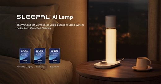Sleepal® 5-in-1 AI-Based Sleep System: Sleep Tracker, Sleep Advisor, Circadian Lamp, White Noise Machine, and Alarm