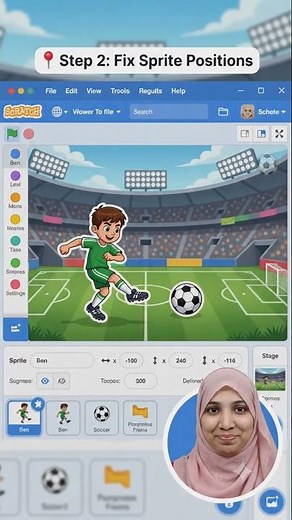 ⚽ Scratch Soccer Game Tutorial for Beginners
