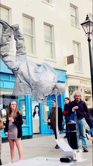 Did Einstein come back in those days, just to get inspired. #creations #einstein #youtubeshorts