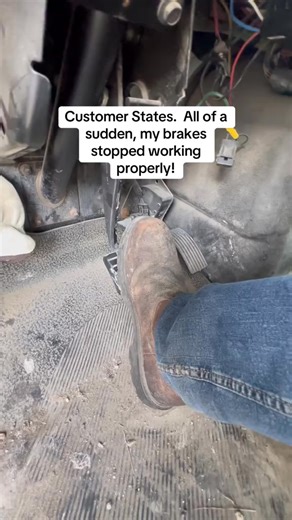 Customer States All of a sudden, my brakes stopped working properly!#dieselmechanic #mechanic #comeover | wesly