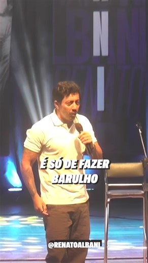 Tô até agora tentando entender o Tourette da Claudete 😂 📍 Próximos shows: 🗓️ 07.02 - Campinas/SP 🗓️ 08.02 - Pouso Alegre/MG 🎟️ Ingresso na bio. #renatoalbani #comedia #standupcomedy #humor