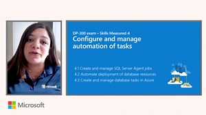 Preparing for DP-300: Configure and manage automation of tasks (Part 4 of 5)