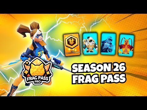 SEASON 26 FRAG PASS GAVE ME MY MOST WANTED LEGENDARY SKINS! 🔥 | FRAG Pro Shooter
