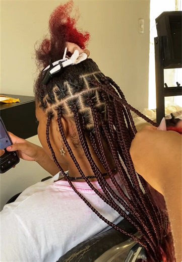 Braids da may no TikTok