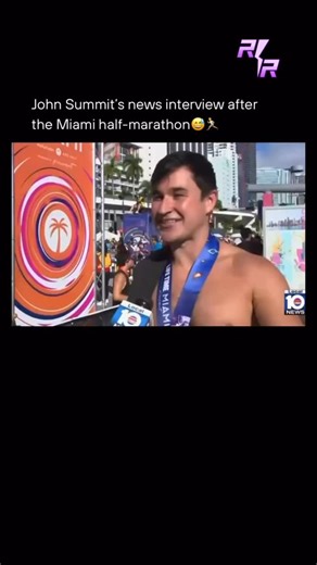 Raving Reviews | John Summit gave this hilarious interview after finishing the Miami half-marathon, explaining how some ravers were just leaving Space as he... | Instagram