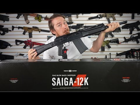 Is This New Airsoft Gun Even Fair? (Tokyo Marui Saiga 12 Review)