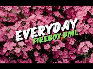 Fireboy DML - Everyday (Official Lyrics)