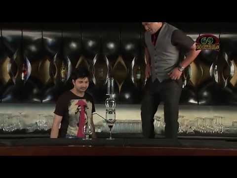 How to Make Flaming Flamboyant Waterfall | Special Cocktail