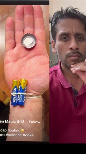 This Floating Cap Trick Is Insane #shorts #magictrick #science #experiment
