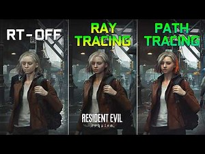 Resident Evil Requiem : Ray Tracing OFF vs ON vs Path Tracing - Graphics & Performance Comparison