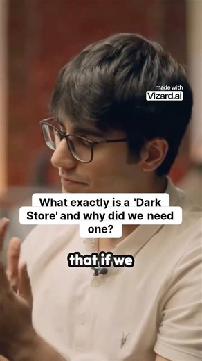 What Is a Dark Store? 🤔 | Explained in 30 Seconds #shorts