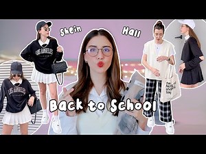 Back to School SHEIN 2021 // Shopping for clothes for school and university // ready-made looks