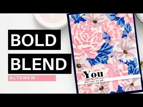 Easy Ink Blending with a Bold Look: Altenew Anniversary Hop