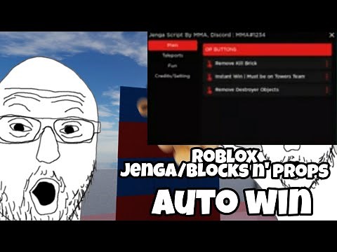 New Blocks n' Props/Jenga Script GUI OP **PASTEBIN 2023** (Not Patched)