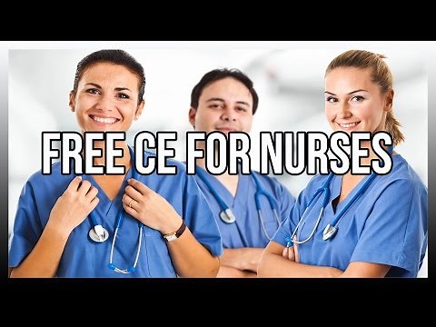 Free CE For Nurses – Get Access To Free Courses Below