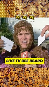 🐝The sweetest BEEard I’ve ever grown… #TBT to one of the times the late Bee King Barry Conrad let me wear 10,000 bees on my face. The Lithopolis Honeyfest is BUZZing back for its 18th year this weekend - and it’s going to be BEE-utiful! | Cameron Fontana