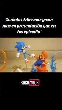 Mario vs Sonic stop motion