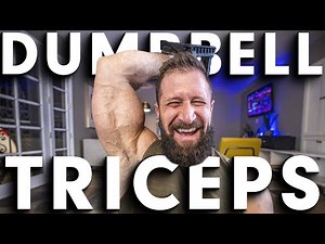 BEST Home Dumbbell Triceps Exercises (YOU ONLY NEED 15lbs!!)