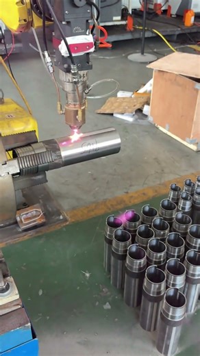 Laser Cladding Oil Casing Repair | Extend Pipeline Life Fast #shorts