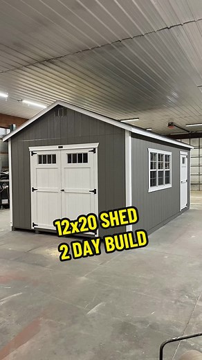 Building a 12x24 Shed in 2 Days: The Ultimate Shed Building Guide