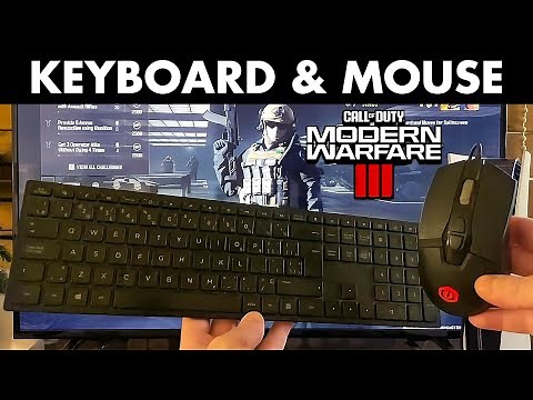 How to Play COD MW3 with Keyboard & Mouse on PS5 - Easy Guide