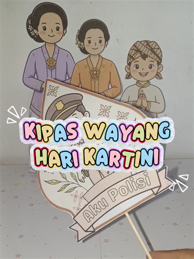 Bukan sekadar kipas wayang, tapi media sederhana yang bisa bikin anak: ✔️ mengenal tokoh Kartini ✔️ belajar peran & profesi ✔️ sambil main dan eksplorasi Tinggal print, gunting, tempel — langsung jadi aktivitas seru di kelas ✂️ #harikartini #worksheetharikartini #lkpdharikartini #harikartini2026 #kreasiharikartini