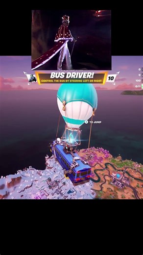 I am the bus driver King | Fortnite chapter 7 season 2 #shorts #youtubeshorts
