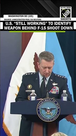 Gen. Dan Caine informs U.S. “still working” to identify weapon behind F-15 shoot down