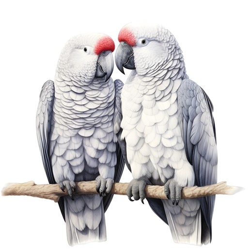 Parrot Stickers, Grey Parrot, Colorful (10 Pieces) – 9 X 9 Cm for Car & Laptop | Bird Sticker Set | Weatherproof Vinyl, Gift for Bird Owners - Etsy