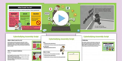KS2 Online Bullying Assembly Pack