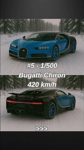 Top 10 Fastest Bugatti Cars of All Time – Pure Speed and Power