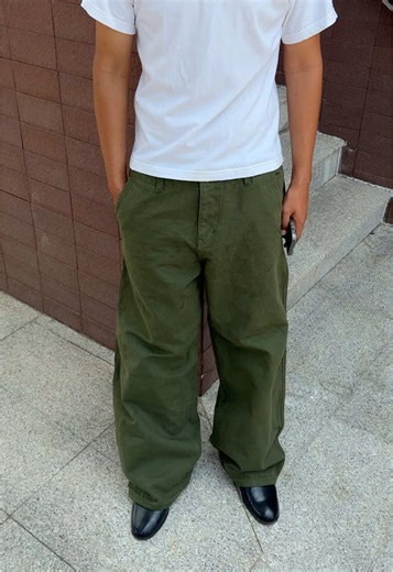 Canvas pants ซื้อได้แล้ว DM&Website ได้เลย