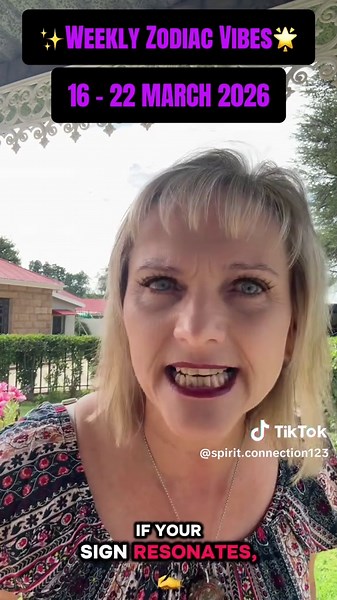 ✨ Weekly Zodiac Vibes Brought to you by your girl Tracy, your spiritual bestie 💖🔮 ♈ Aries, fiery trailblazer! 🔥 Stay present, you’re exactly where you need to be. ♉ Taurus, steady soul! 🐂Be proud of how far you’ve come. ♊ Gemini, cosmic chatterbox! 💫Align your habits with your goals. ♋ Cancer, gentle moonchild! 🌙 Release the past and start fresh. ♌ Leo, radiant star! 🦁 Work hard, but don’t forget to have fun. ♍ Virgo, wise perfectionist! 🌾 Listen to what your heart is telling you. ♎ Libr