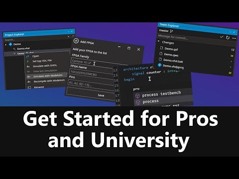 VHDPlus IDE for Pros and University with VHDL or Verilog