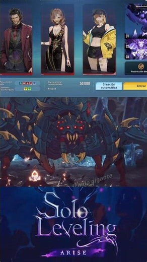 (31s)Giant Arachnid |F2P| BOT GUIDE Hybrid Team - S15 BATTLEFIELD OF TIME [Solo Leveling: Arise]