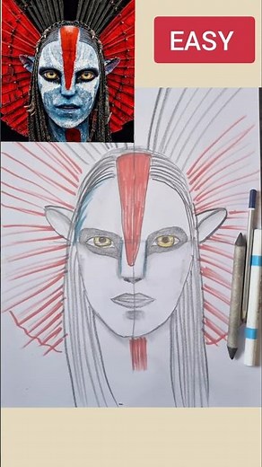 Avatar: Fire and Ash Drawing #avatar #drawing