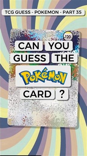Can You Guess The Pokémon Card ? TCG Guess Part 35 #tcgguess #tcg #pokemon