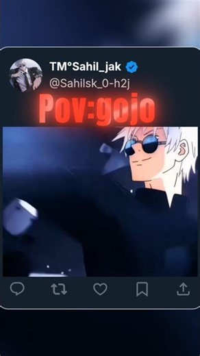 Pov :gojo short video #viral#original #video #viralvideo