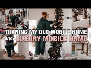 I’M TURNING MY 1991 DOUBLE WIDE TRAILER INTO A LUXURY MOBILE HOME IN 2026 | taking the first steps!