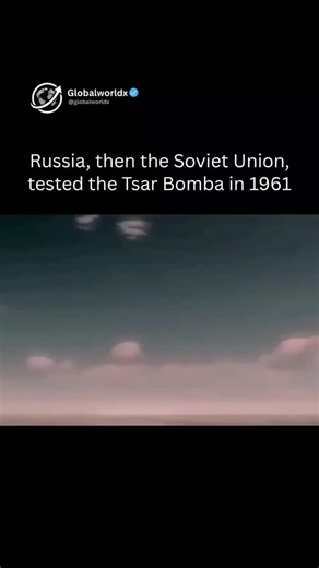 Facts | Business | Tech | Success | “Tsar Bomba — the most powerful nuclear bomb ever detonated in human history. Tested by the Soviet Union on October 30, 1961, its explosion... | Instagram