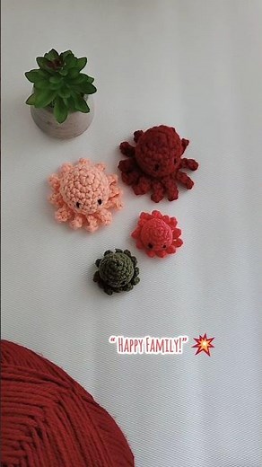 Crochet Octopus 🐙 | Cutest Mini Amigurumi Ever! 🧶✨