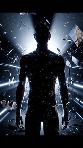 Memory timeline glitching and collapsing, truth vs illusion #particleillusion #glitching l