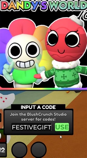 Dandy’s World New Codes! Christmas Candy Update