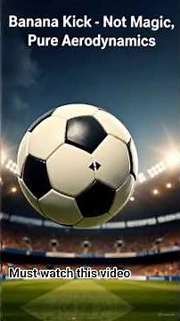 ⚽ Football Banana Kick Tutorial | Perfect Curve Shot Like Ronaldo |#football #soccer #footballshorts