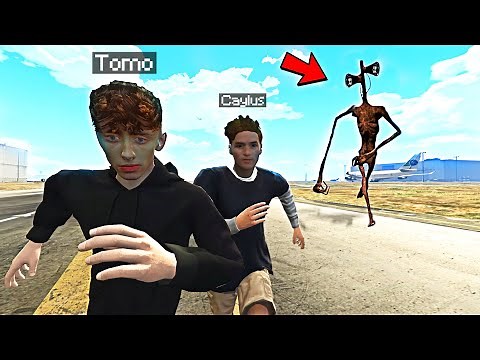 SIREN HEAD CHASED US In GTA 5 RP..