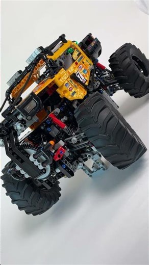 레고테크닉 42099 RC X트림 오프로더 파워드업 & 부위즈 모터 조향 작동